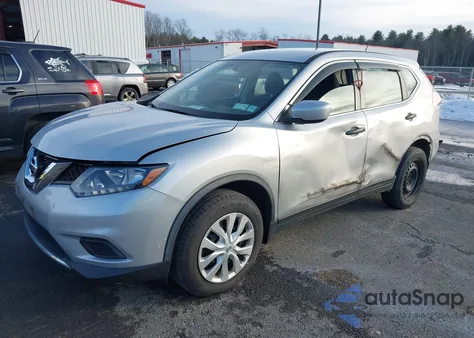 2016 Nissan Rogue S from USA, damaged, VIN JN8AT2MVXGW138332
